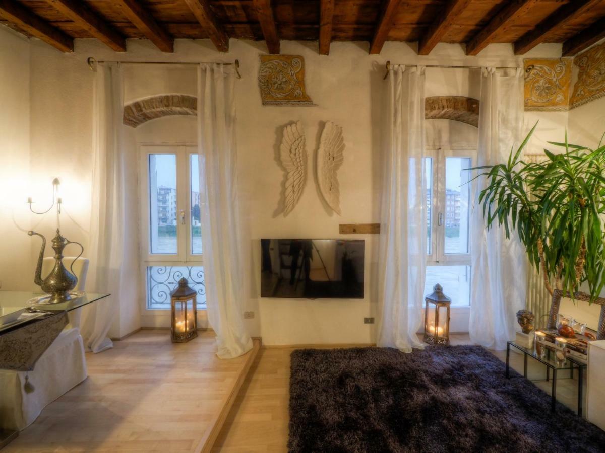 Casa Archi - Vista Sul Fiume Appartement Verona Buitenkant foto